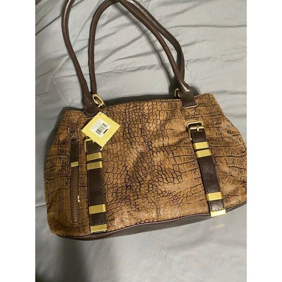 Gal Handbags - Gal distressed harness purse